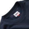 Bluza Tommy Jeans męska granatowa logo bawełniana